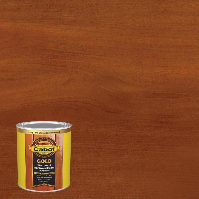 Emery Jensen DECK VRNSH SUNLTWALNT QT pack of 4 semi-transparent stain wood deck boards with natural wood finish