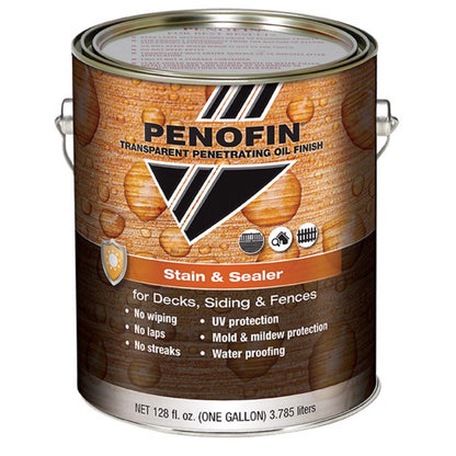Emery Jensen Stain&Sealer NATURAL 1G, pack of 4, semi-transparent wood stain and sealer in small bottles for wood finishing.