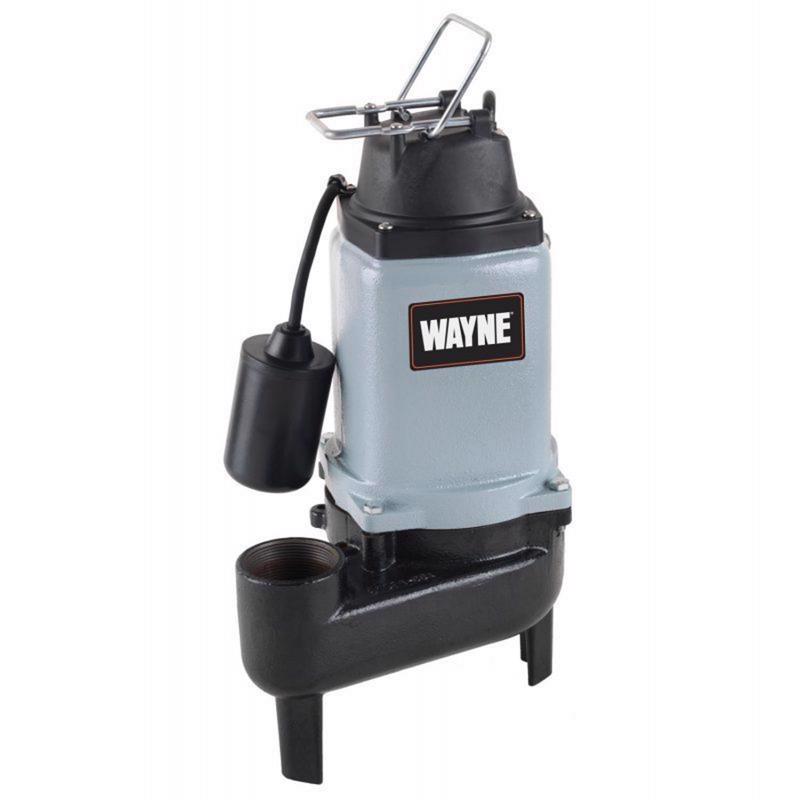 SEWAGE PUMP IRON 1/2HP