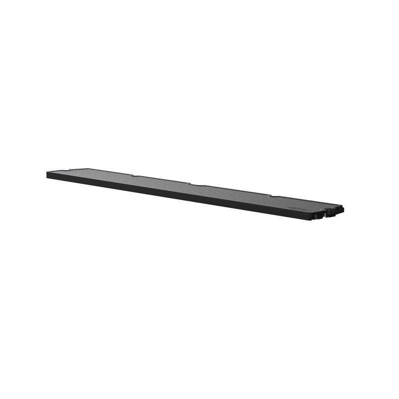 Gray resin shelf kit for shed, 67 inches long, from Emery Jensen shed parts and accessories collection.