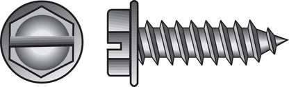 Emery Jensen sheet metal HX WH SMS Z 6x1/2, durable metal sheet with Z-bend edges for construction and fabrication projects.