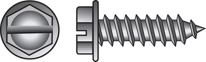 Emery Jensen HX WH SMS Z 6x3/4 sheet metal showing a galvanized steel sheet with a smooth surface and precise cut edges.