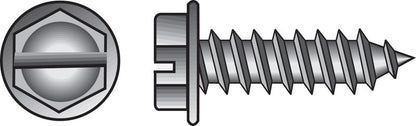 Emery Jensen HX WH SMS Z sheet metal, 8x1.5 inches, for construction and metalworking projects, shown in the image.