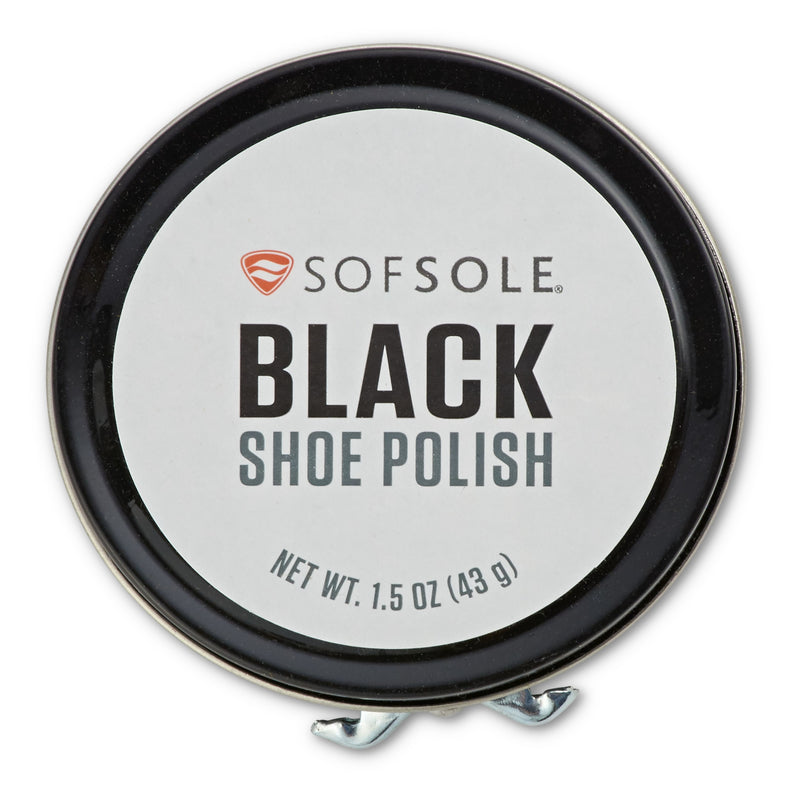 SHOEPOLISH TIN BLK 1.5oz