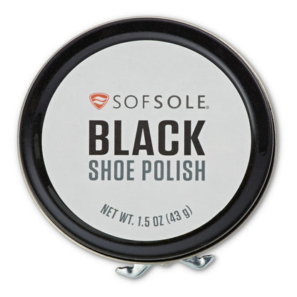 SHOEPOLISH TIN BLK 1.5oz