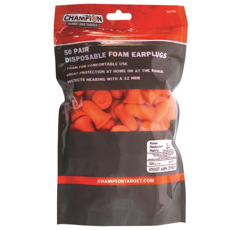 Emery Jensen shooting safety ear plugs designed for hearing protection during shooting activities.