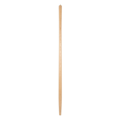 Emery Jensen 48-inch solid shovel handle with a sturdy wooden grip, designed for heavy-duty gardening and outdoor shovels.