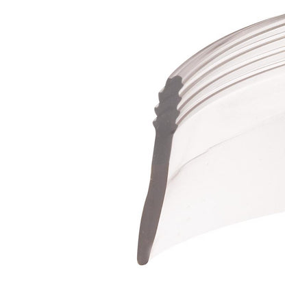 Emery Jensen shower door hardware with a 1-7/16-inch bottom seal for shower enclosures, shown in the image.