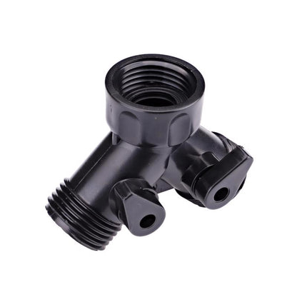 Emery Jensen CONN Y DUAL Shut-off valve, metal construction with handles for controlling water flow in plumbing systems