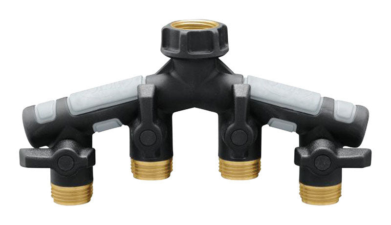 MANIFOLD 4WAY W/shutoff