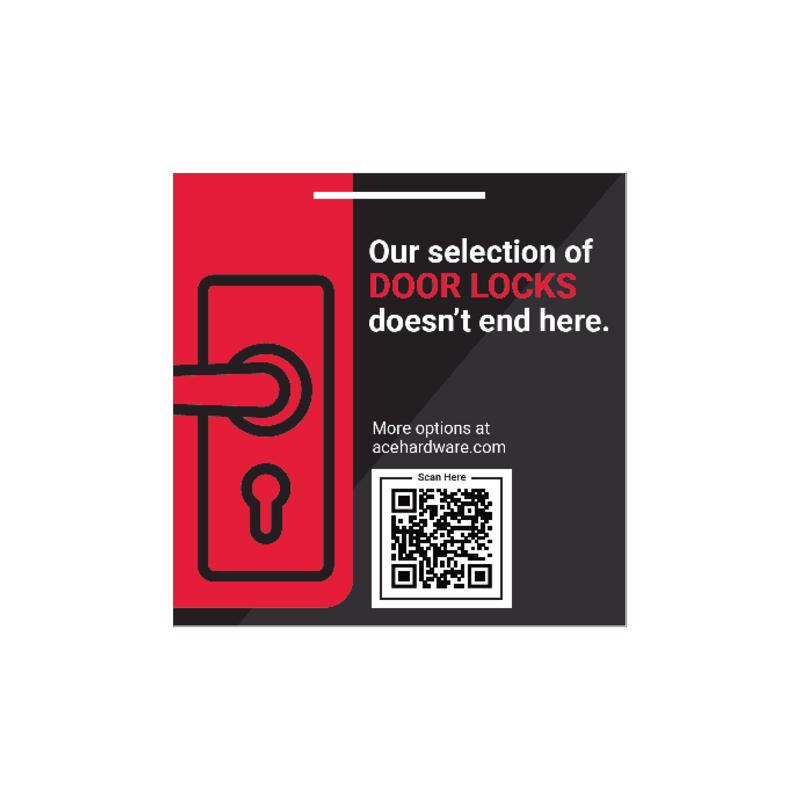 DOOR LOCKS Sign/ttr KIT