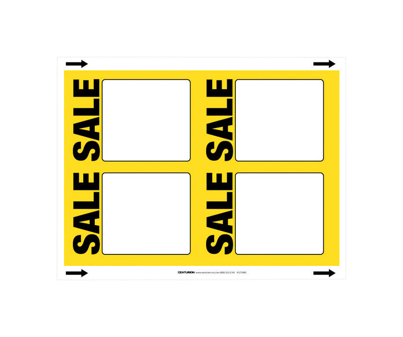 SALE SIGN 5" x 3-1/2"