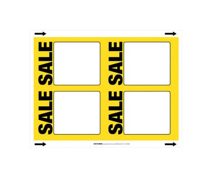 SALE SIGN 5" x 3-1/2"