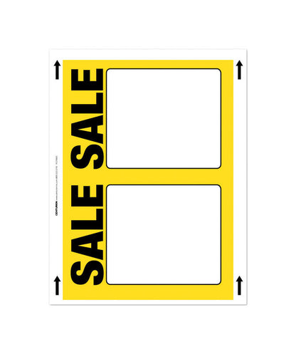 SALE SIGN 7"X 5"