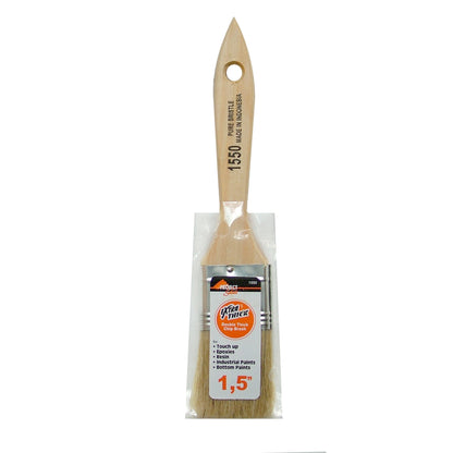 Emery Jensen double-thick 1.5-inch single-use/toss-away CHP brushes, pack of 24, for cleaning or application tasks