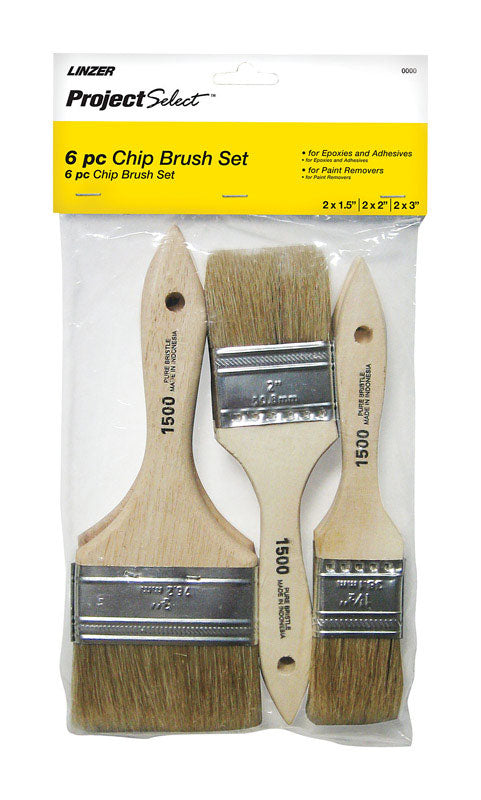 LINZERCHIP BRUSH SET 6PC - Pack of 12