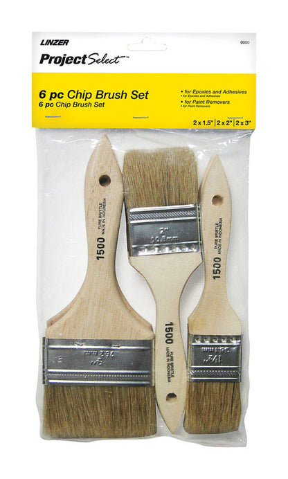 LINZERCHIP BRUSH SET 6PC - Pack of 12