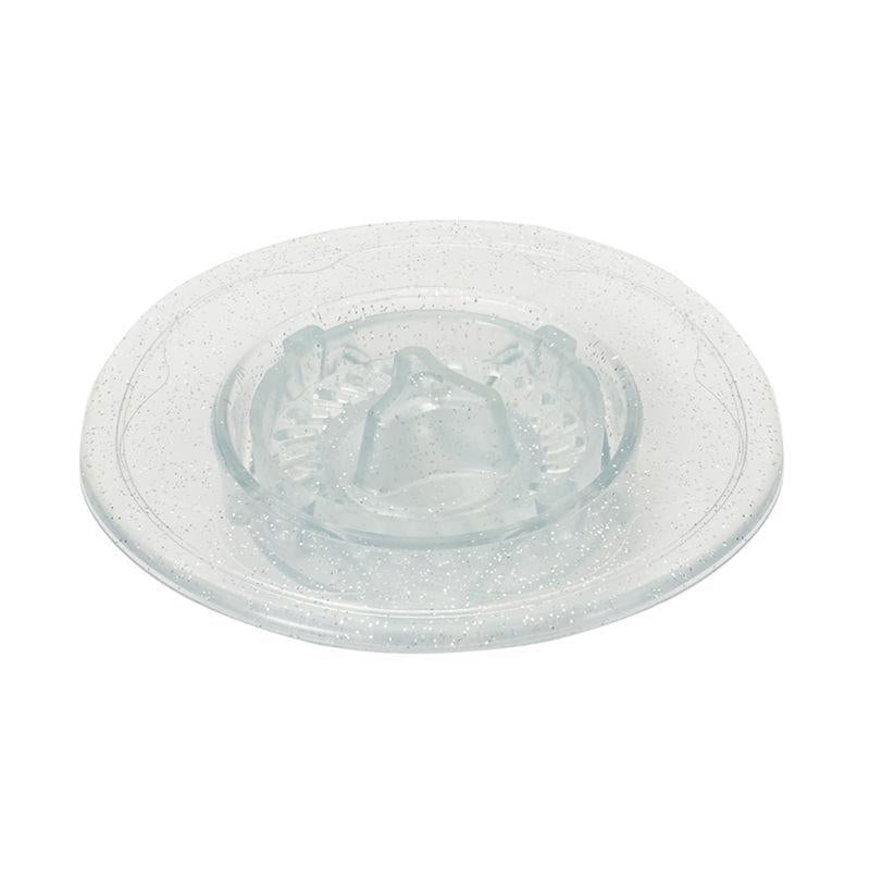 Emery Jensen sinkware kitchen sink strainer in glossy finish, designed to fit standard kitchen sinks.