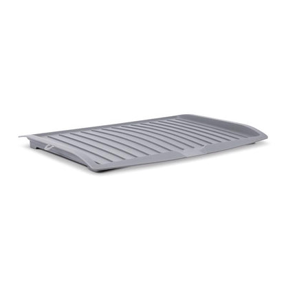 Emery Jensen sinkware board in gray, 12x18 inches, with a sturdy surface ideal for kitchen use.