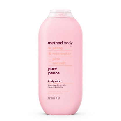 BODY WASH PR PEACE 18OZ - Pack of 6