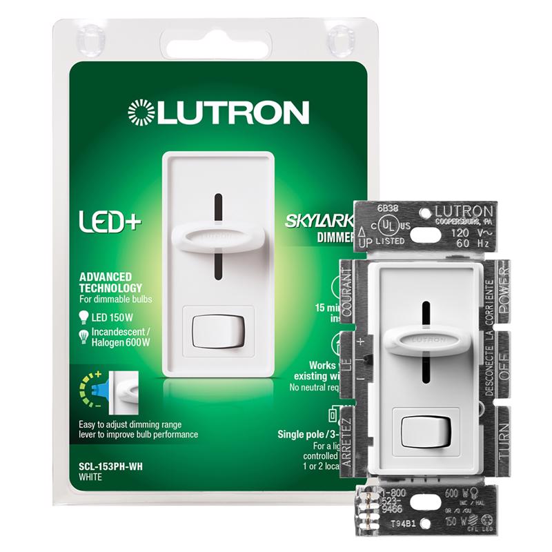Cfl/led PRESET DIMMR WHT