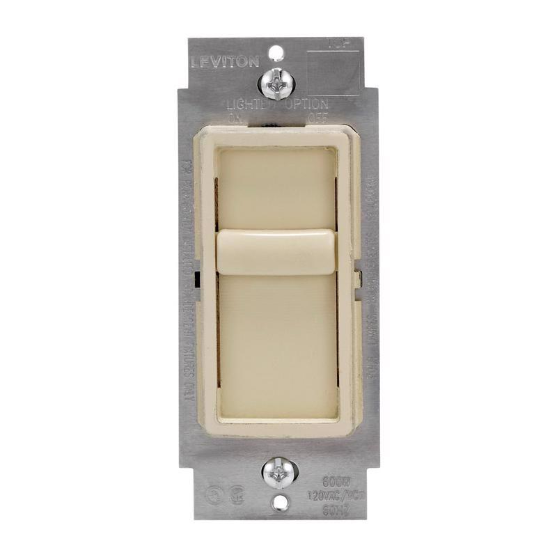 DIMMER SLIDE SNGL POL IV