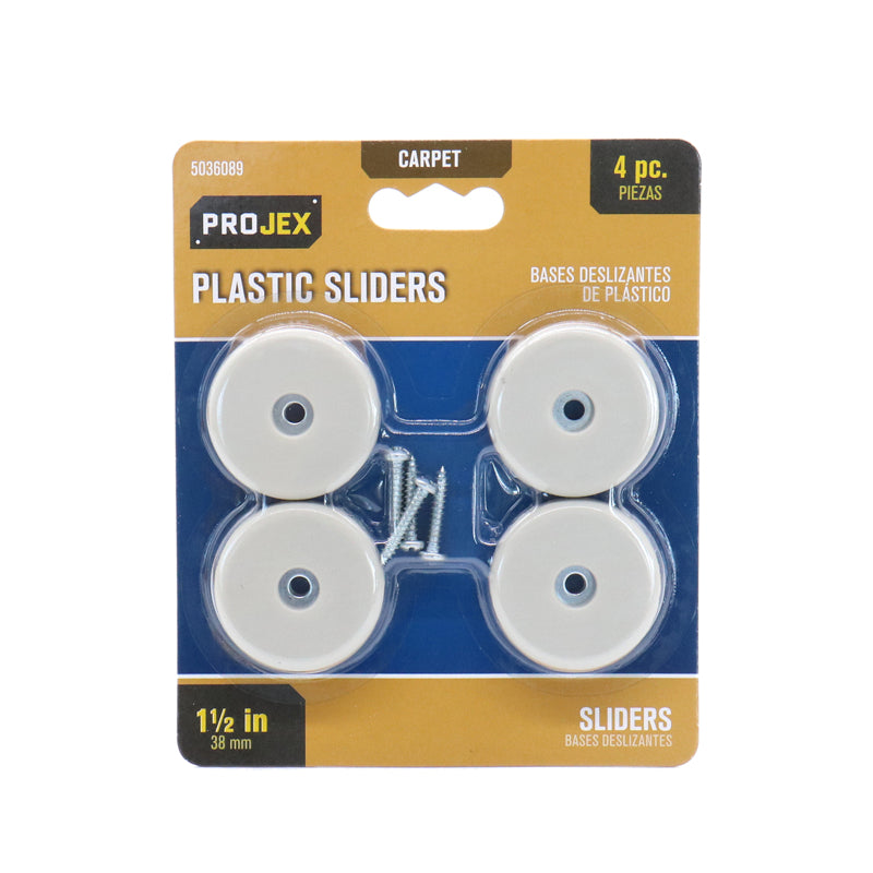 Emery Jensen Glide Slide RND 1.5 inch sliders and grippers for secure grip and stability in construction applications.