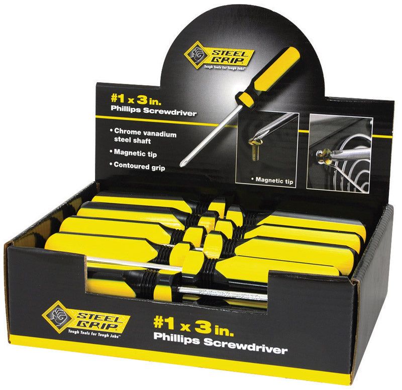 SCREWDRIVER #1X3 SG - Pack of 24