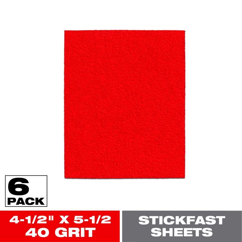SAND SHEET 40G 5-1/2"L