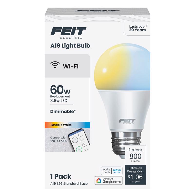 FT LED A19 60W AJ WH