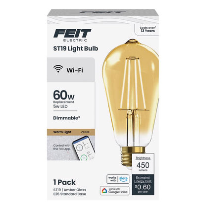 LED SMT ST19E26 AMBR 60W