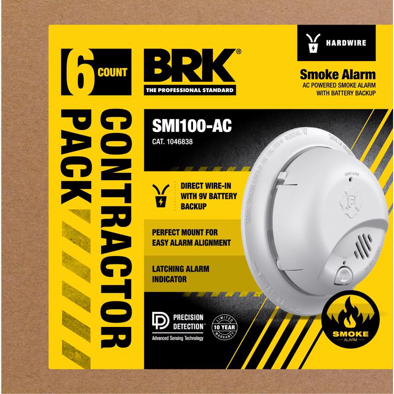 Smok/fir DETECTORS 6PK