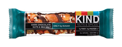 BAR DK CHOC Nuts/sea - Pack of 12