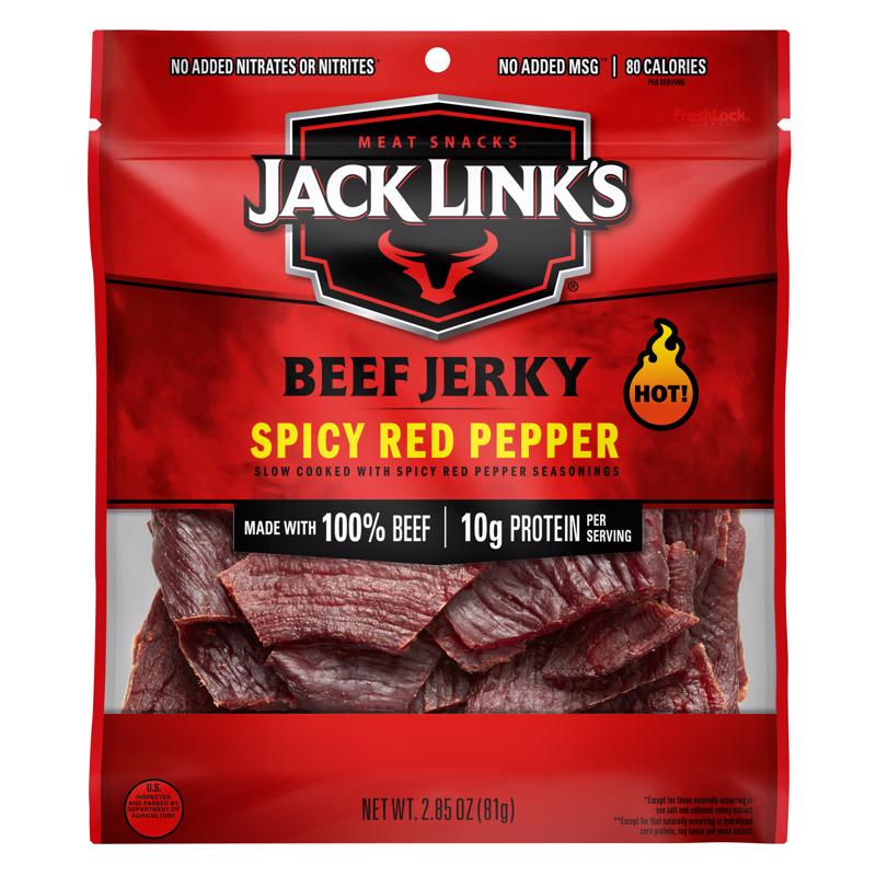 BEEF JERKY RED PEPPER - Pack of 12