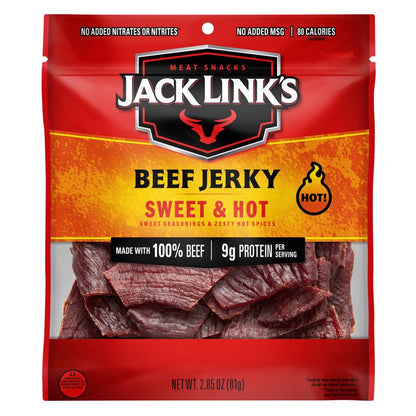 BEEF JERKY SWEETHOT - Pack of 8