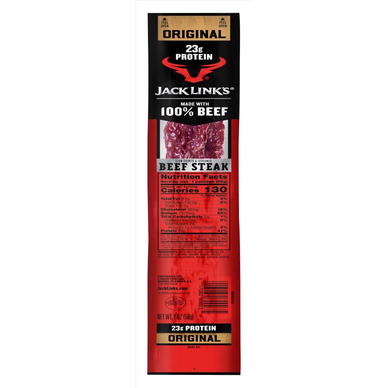 BEEF STEAK ORIGINAL 2OZ - Pack of 12