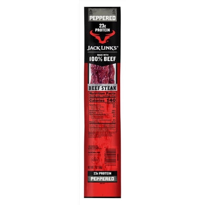 BEEF STEAK PEPPERED 2OZ - Pack of 12