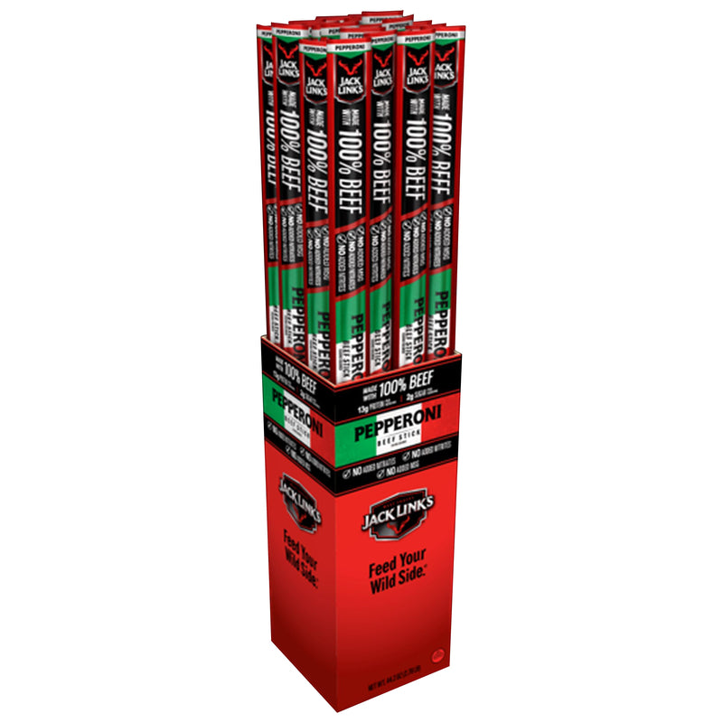 BEEF STICK PEPPRN 1.84oz - Pack of 24