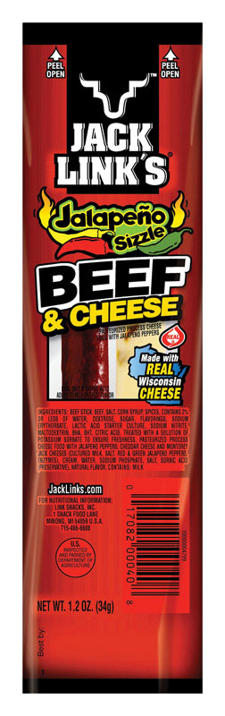 BEEF STK & JALA Chz1.2oz - Pack of 16