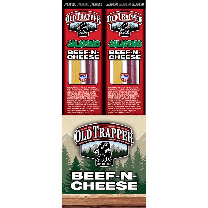 BEF Stck/chs JLPNO 1.3oz - Pack of 14