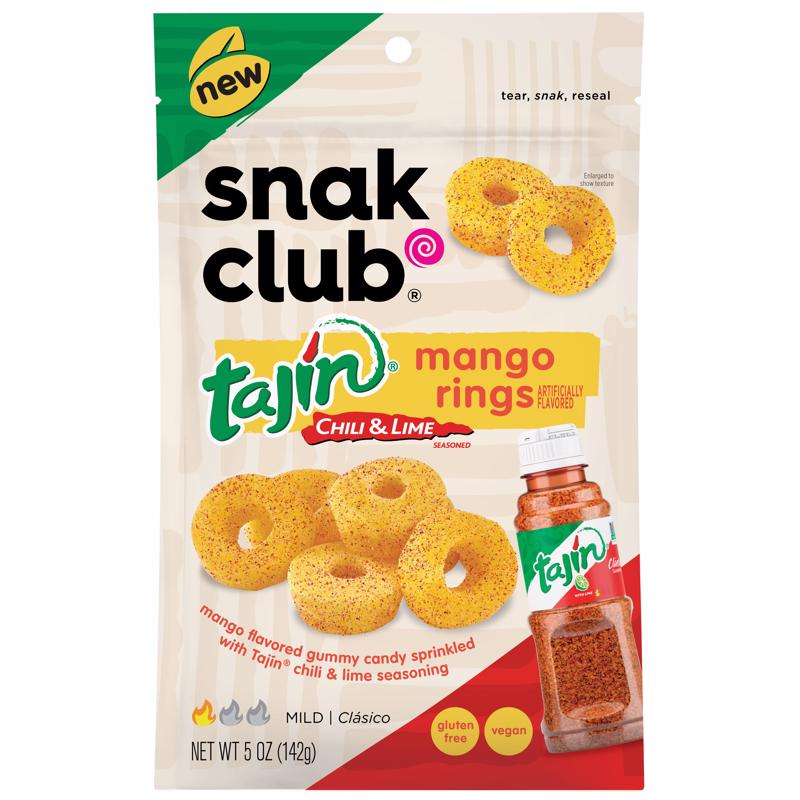 GUMMI TAJIN MNG RNGS 5OZ - Pack of 6