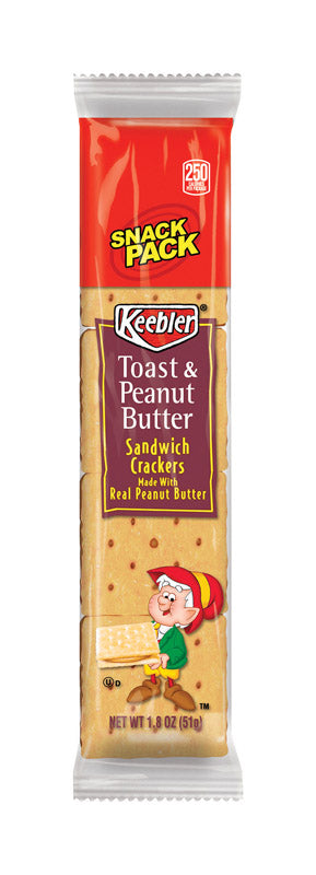 KEEBLER Toast&pb 1.8oz - Pack of 12
