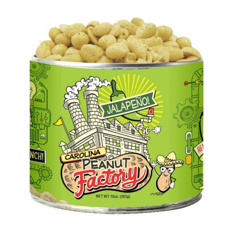 PEANUTS JALAPENO 10OZ - Pack of 6