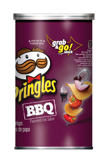 POTATO CRISPS BBQ 5.5oz - Pack of 14