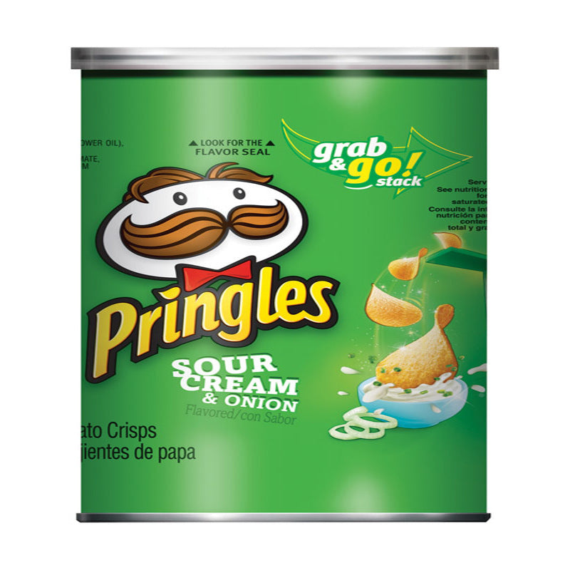 PRINGLES SR Crm/onn2.5oz - Pack of 12