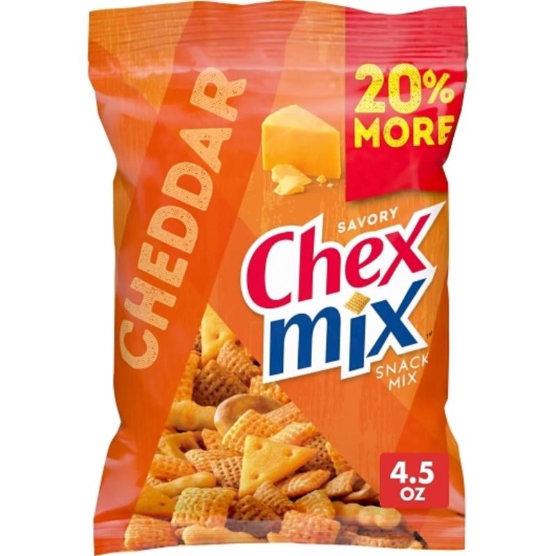 SNACK MIX CHEDR 4.5oz - Pack of 8