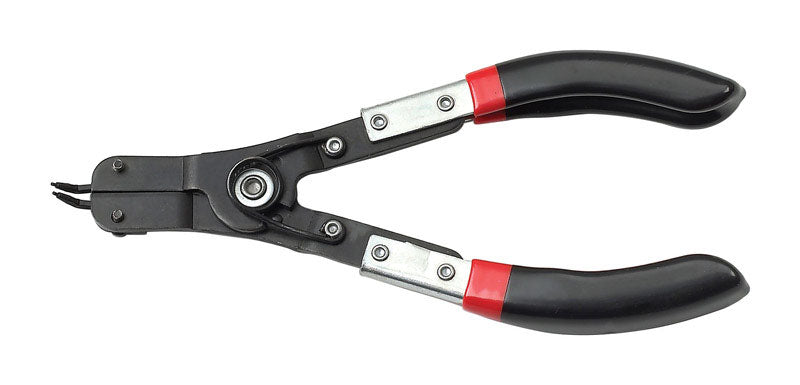 Emery Jensen external snap ring pliers with orange handles for installing and removing external retaining rings.