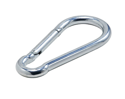 Emery Jensen Spring Snaps Zinc rings for clothing, showing shiny zinc snaps with a smooth, rounded finish on a neutral background.