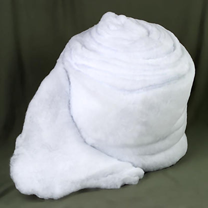 White Christmas decor snow spray by Emery Jensen, festive snow effect with scent for holiday decorations and winter displays.