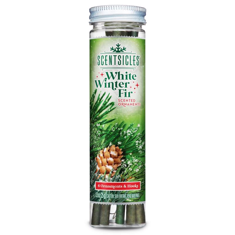 Emery Jensen Scent Sticks Fir CMAS pack of 12, snow-inspired spray scents for fresh, festive home fragrance.